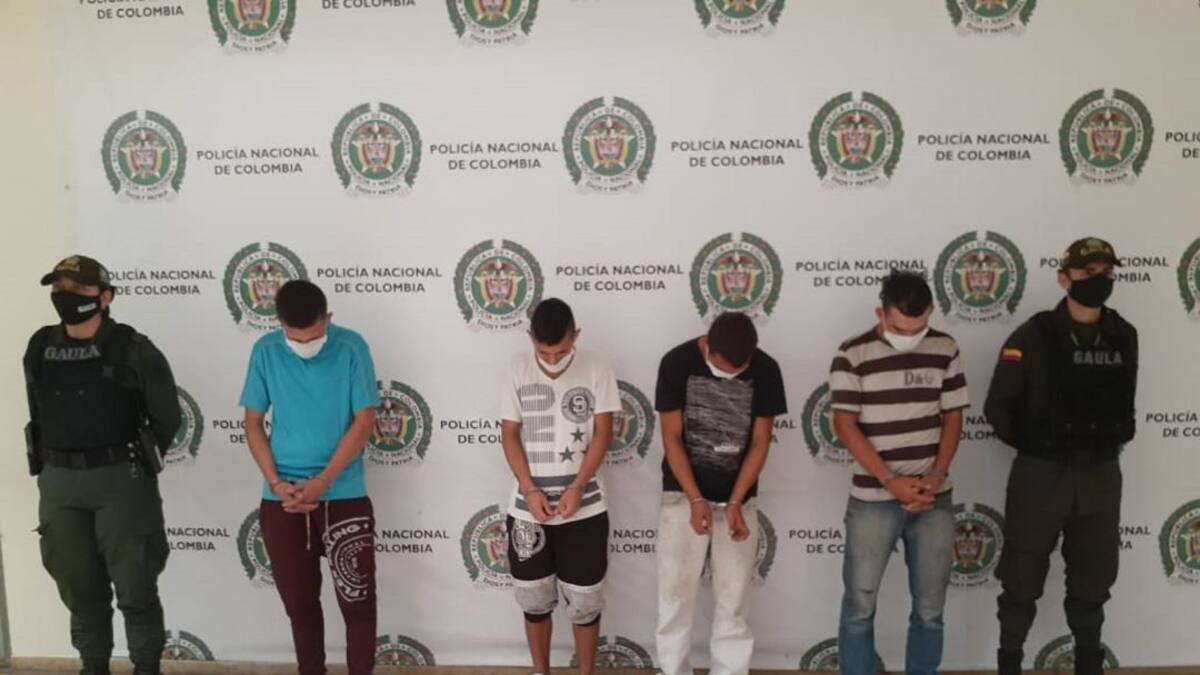 Desarticulada la banda Los Express, dedicada a la extorsión en Armenia