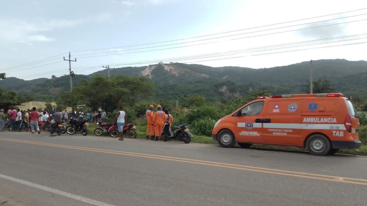 Derrumbe en cantera en Luruaco, Atlántico, deja un hombre muerto