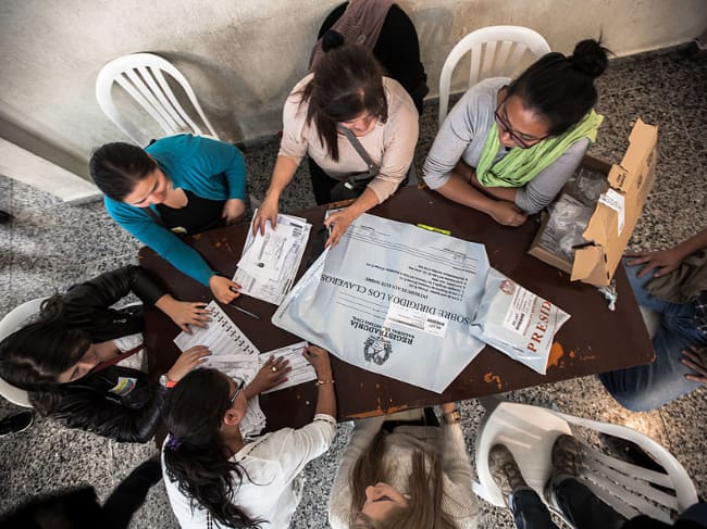 Elecciones 2026: Así funciona el software electoral en Colombia ¿Hace conteo de votos? Getty Images