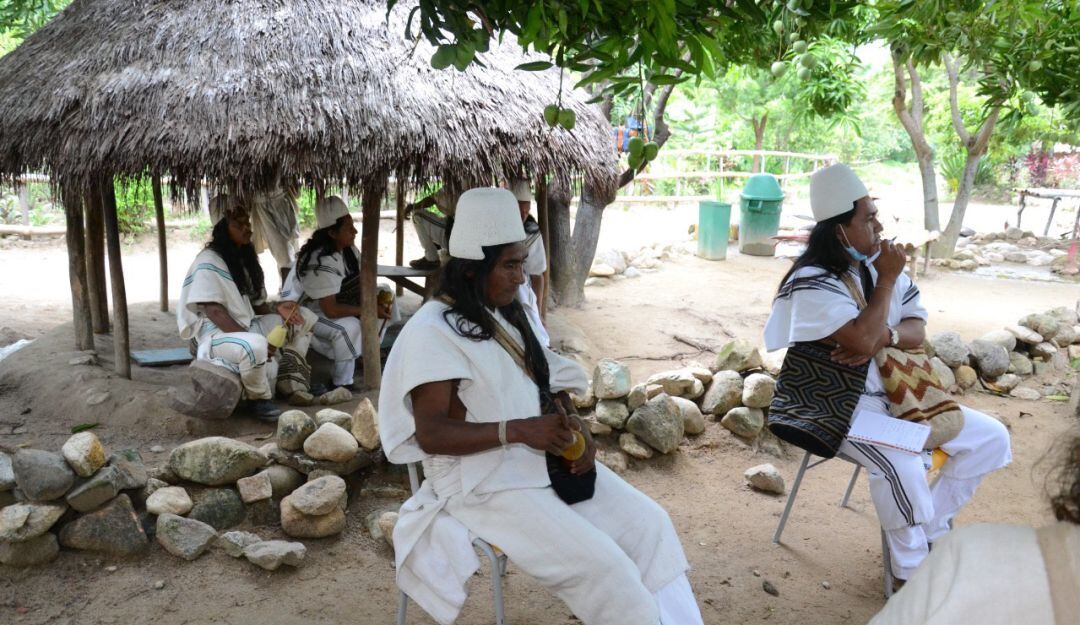 Comunidad indígena Arhuaca de Gunmaku