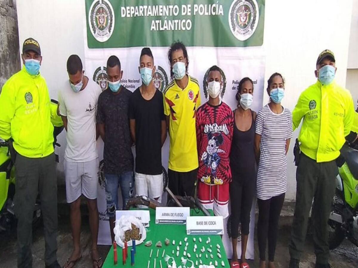 Desmantelan la banda “Los Concretos” dedicadas al tráfico de drogas