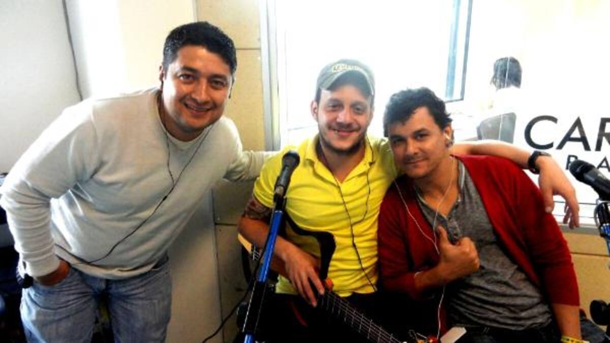 Los Chisgueros de La Buseta: Oscar Delgado, Gigi Posada y Tuto Muñoz