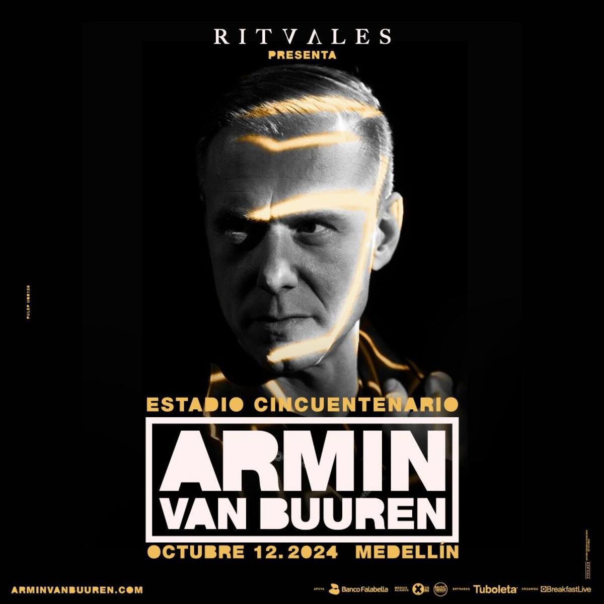 La leyenda mundial de la música electrónica ARMIN VAN BUUREN se presentará en Medellín
