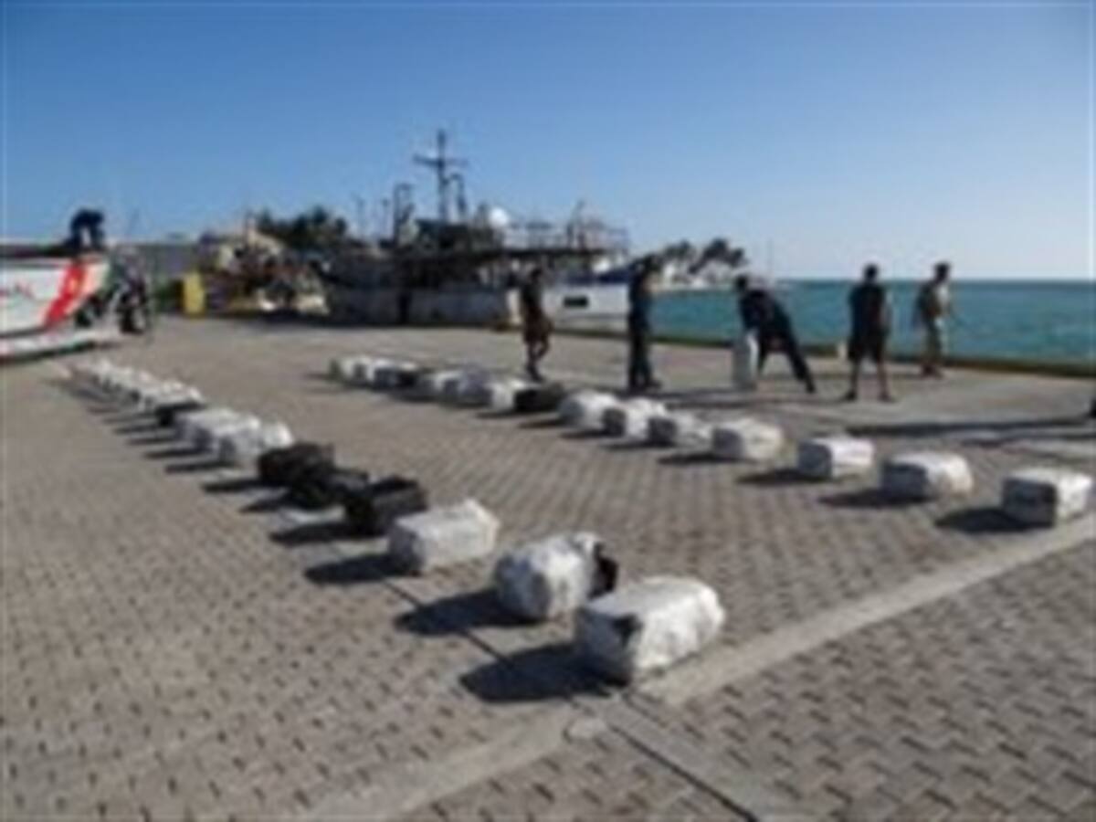 Armada decomisa más de una tonelada de cocaína en Providencia