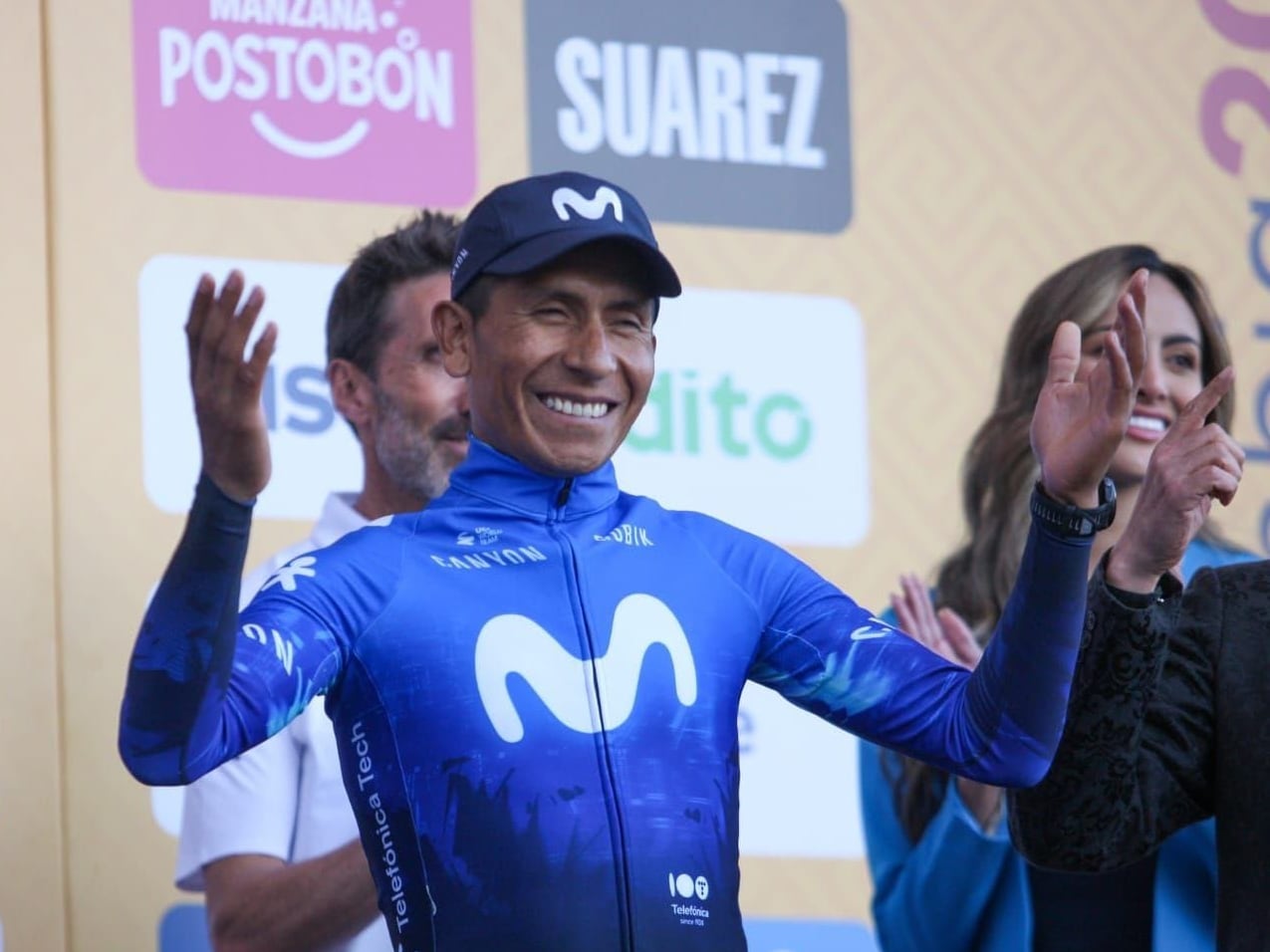 Nairo Quintana, ciclista colombiano del Movitar Team / Twitter: @Movistar_Team.