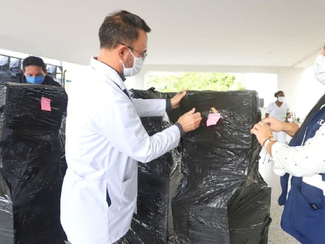 Cartagena recibió 40 ventiladores del Ministerio de Salud