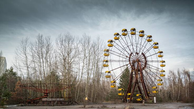 Rueda de ferris en Pripyat (Foto vía Getty Images)