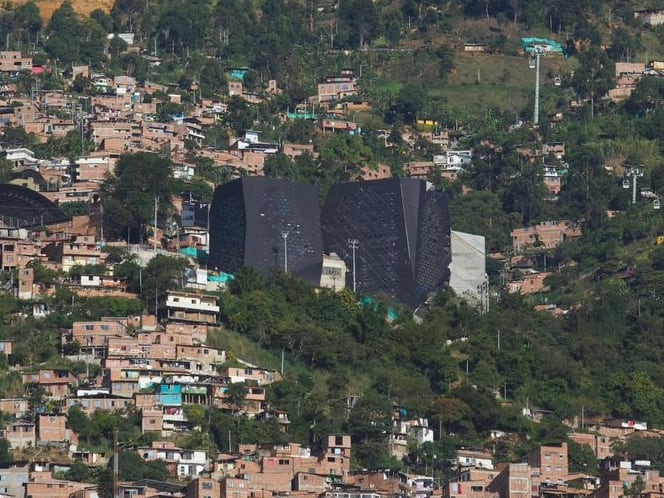 Biblioteca España. Foto: cortesía alcaldía de Medellín.