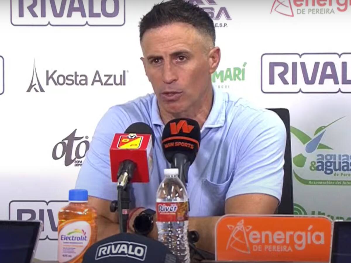 Pablo Peirano protege a Marcelo Ortiz: “Acá el responsable es el entrenador”