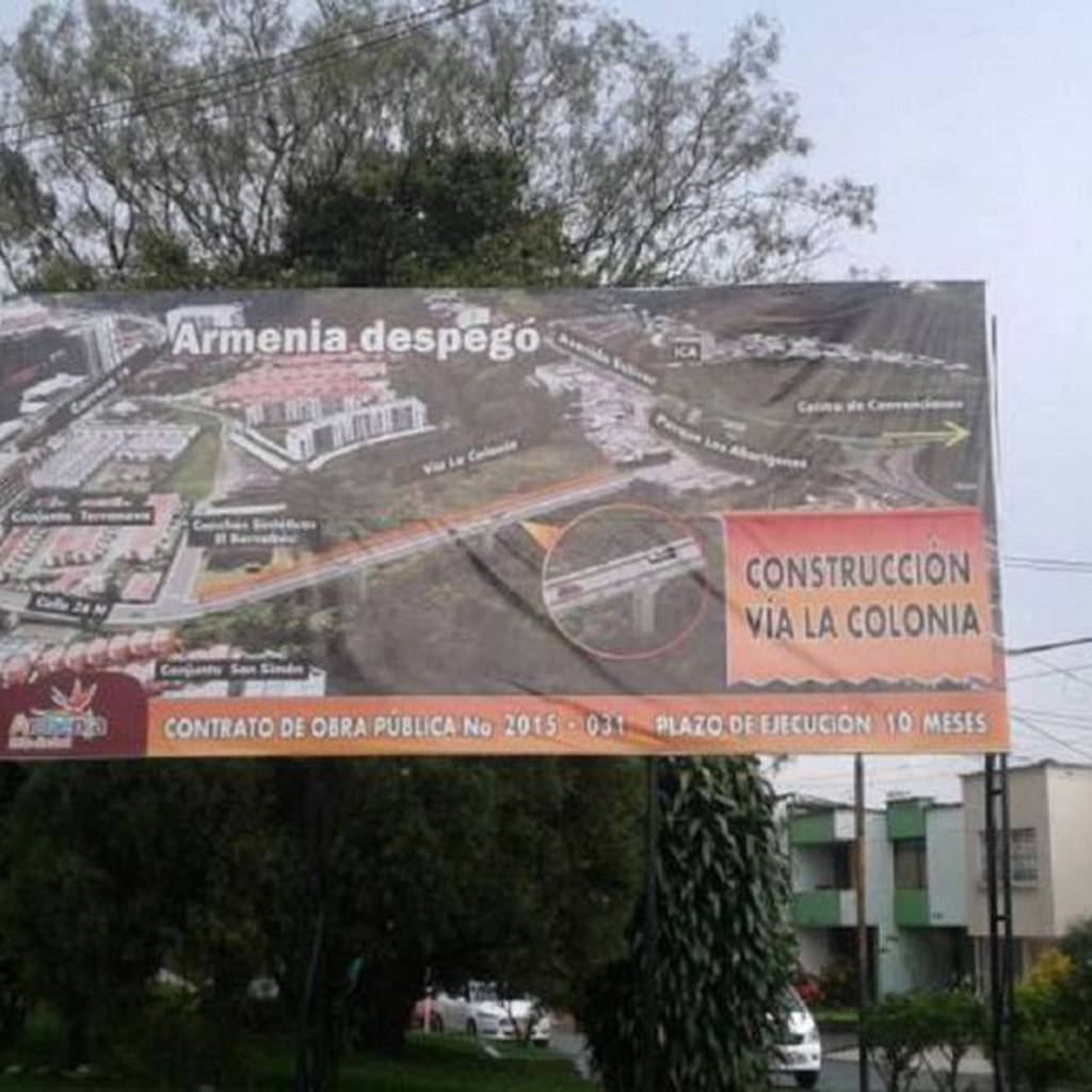 Esta obra de valorización en el norte de Armenia no se ejecutó.Foto Archivo Adrián Trejos