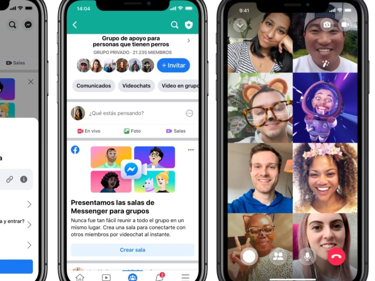 ¿Qué son las 'salas' de Facebook?