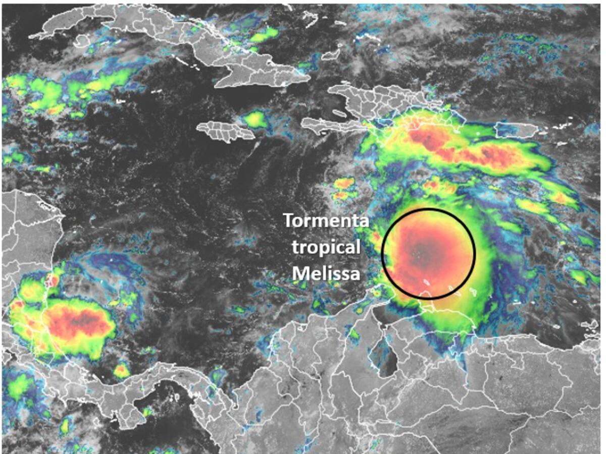 Tormenta tropical Melissa se consolida en la península de La Guajira: influye en el departamento