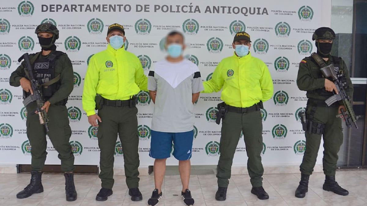 Cayó alias Chicharro, uno de los más buscados del Occidente de Antioquia