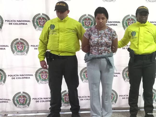 Condenada por homicidio a un extranjero en Medellín.