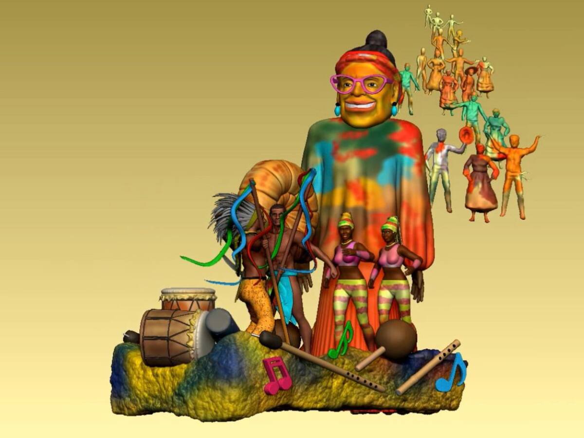 Estas son las 12 obras de arte que se convirtieron en carrozas para el Bando