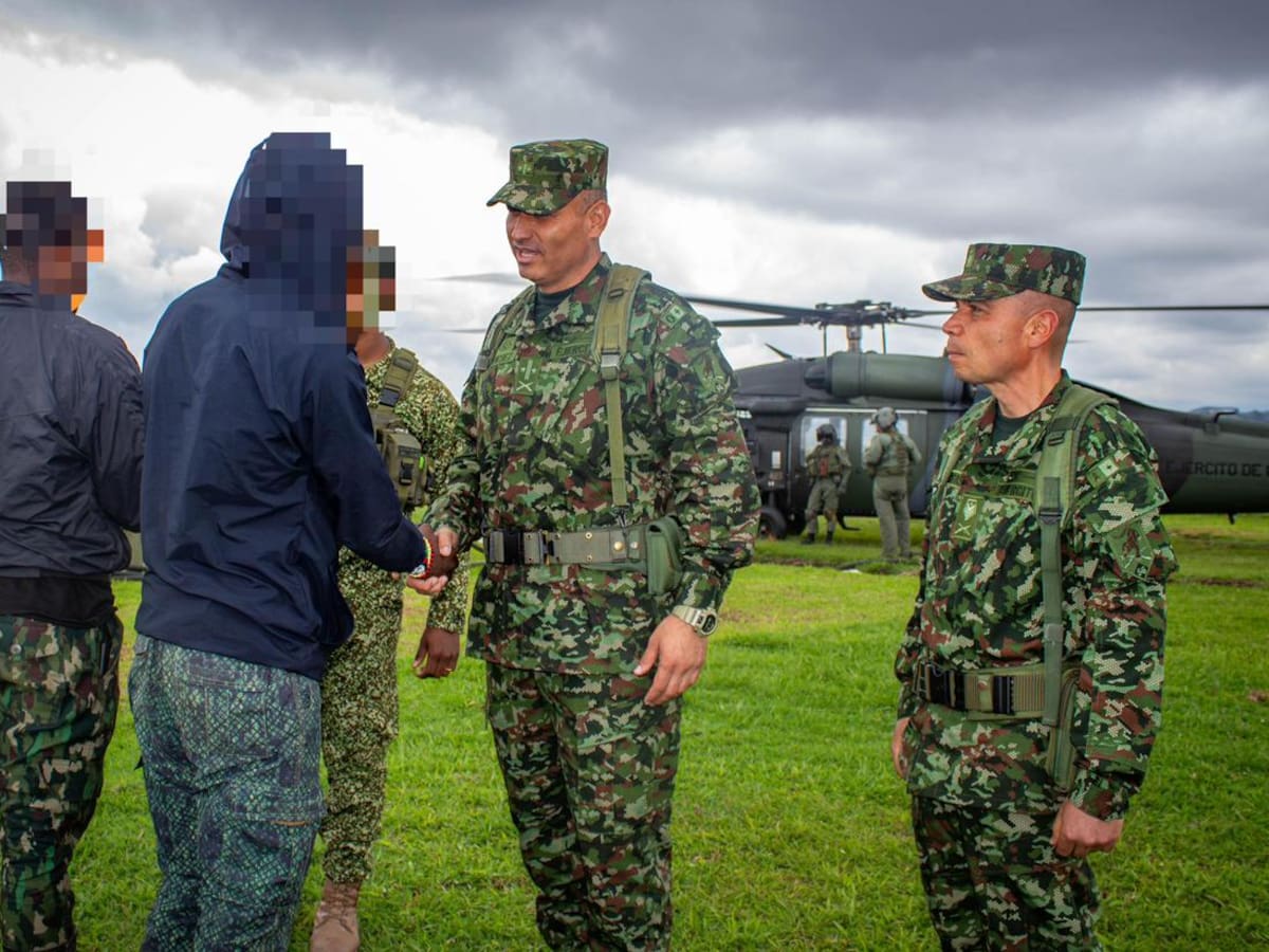 13 presuntos integrantes de las disidencias se sometieron voluntariamente a la justicia en el Cauca