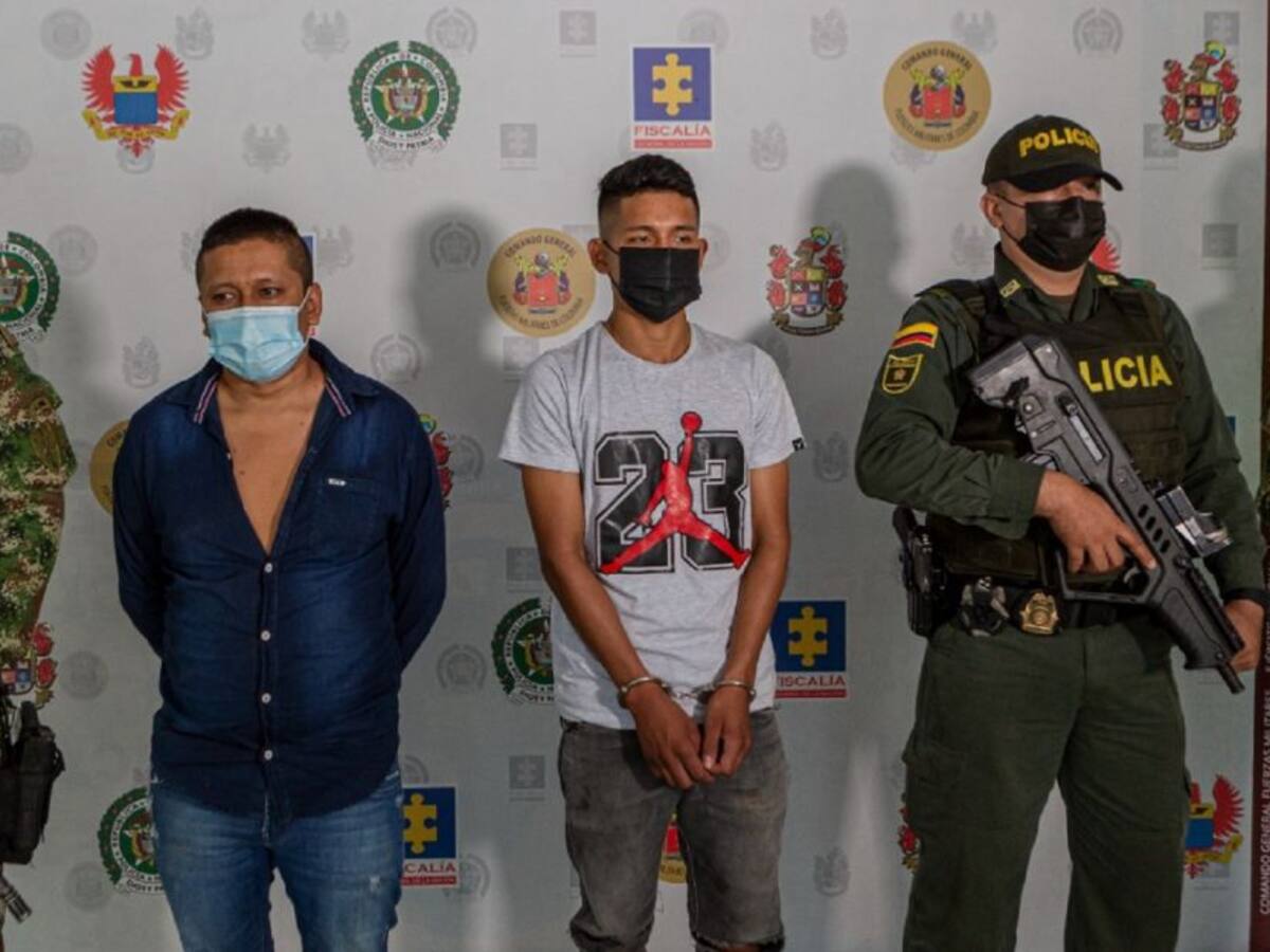 Capturados alias ‘Bolas’ y ‘Mono’ en el Huila