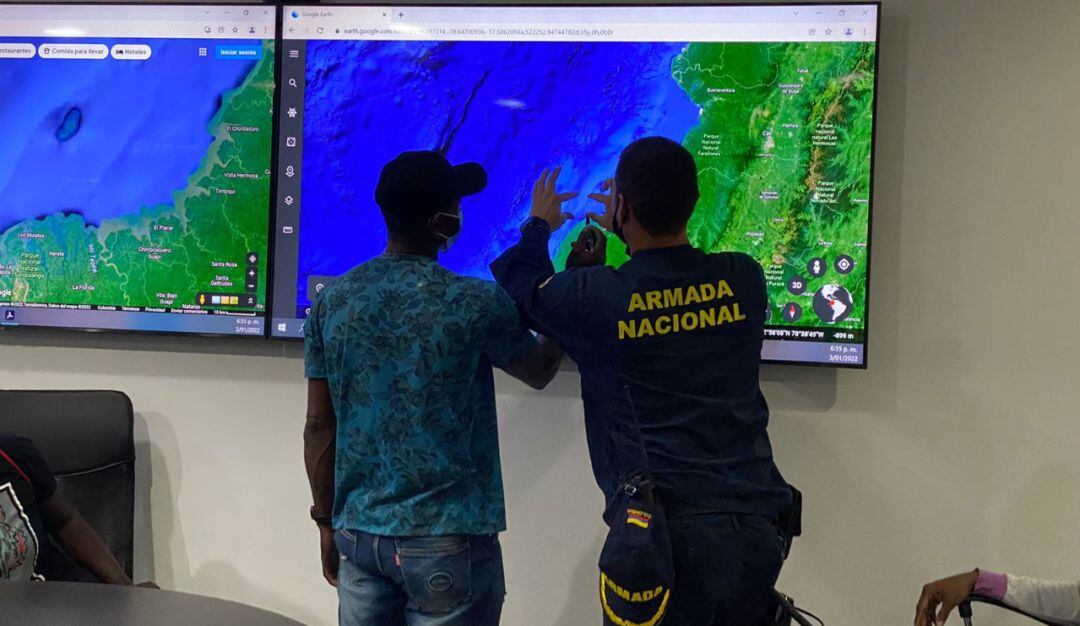 Tres pescadores extraviados en el Pacífico de Nariño 