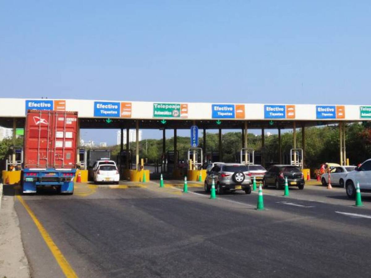 Contraloría General confirma que cobro de peajes de Cartagena debe seguir