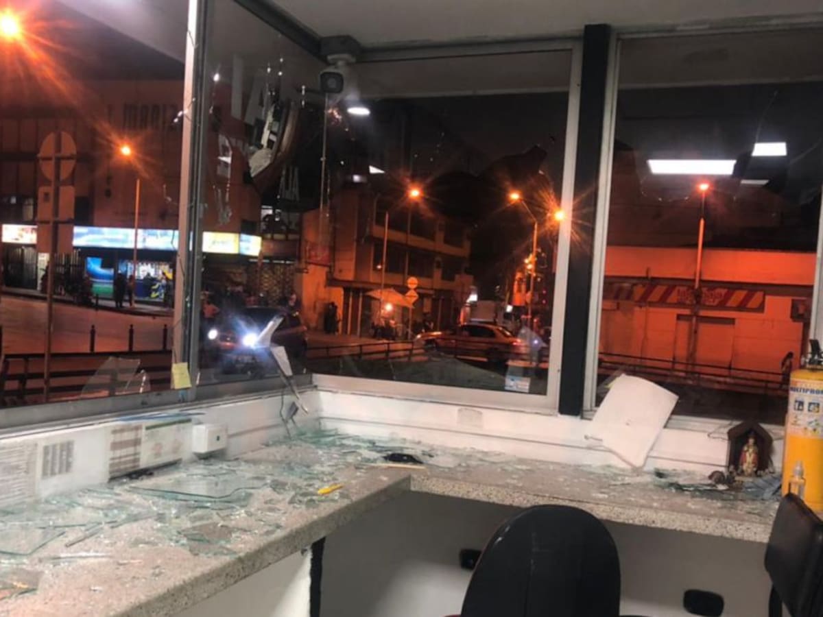 Capturados, daños y policías heridos es el balance de protestas Manizales