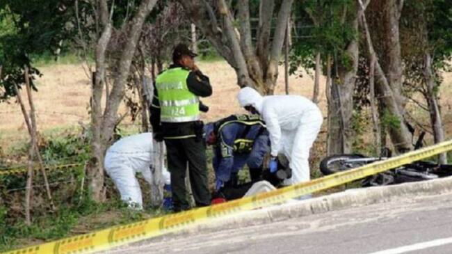 El hoy occiso habría perdido el control de su motocicleta y chocó con una baranda en jurisdicción del municipio de Turbaco