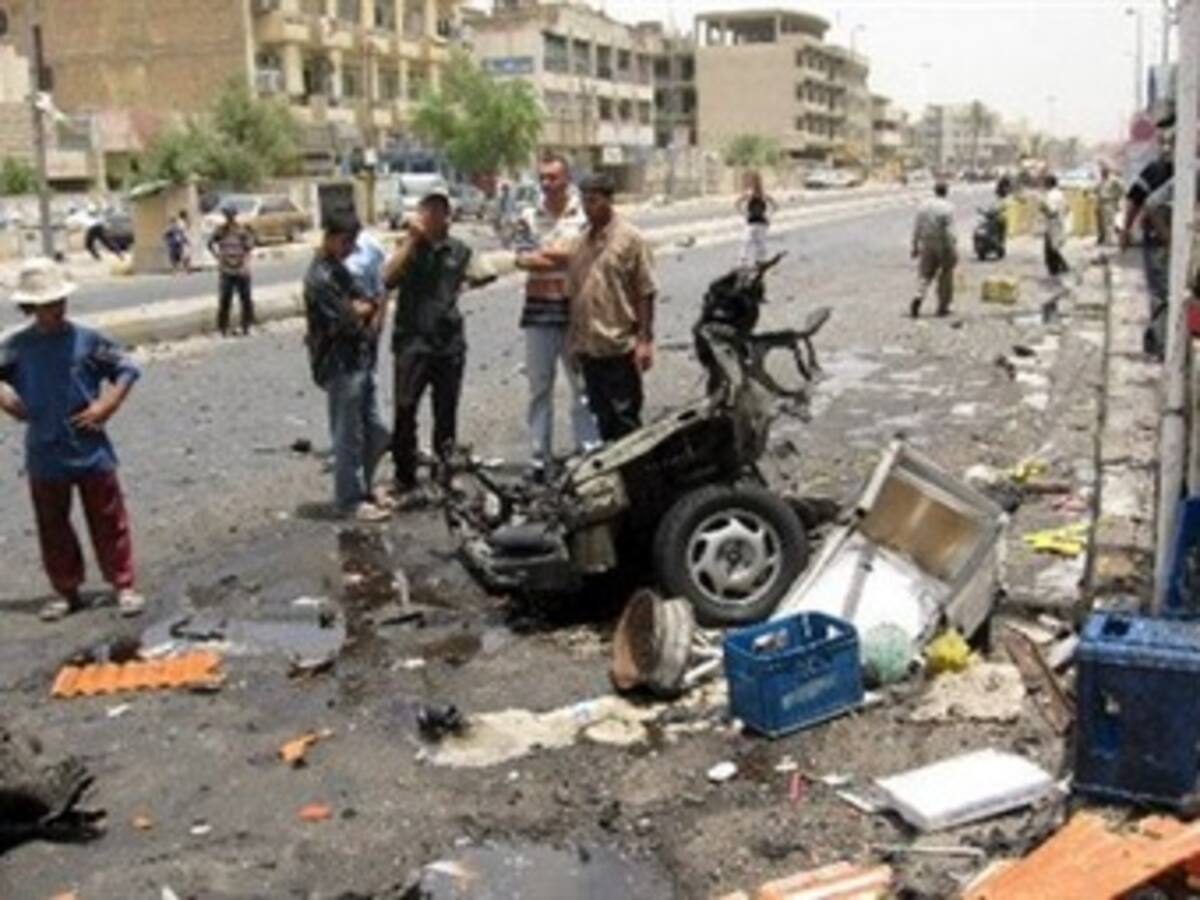 Al menos 66 muertos en menos de 24 horas en una ola de atentados en Irak