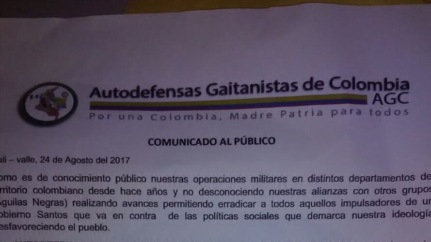 Fragmento del panfleto. Foto: La Wcon Julio Sánchez Cristo