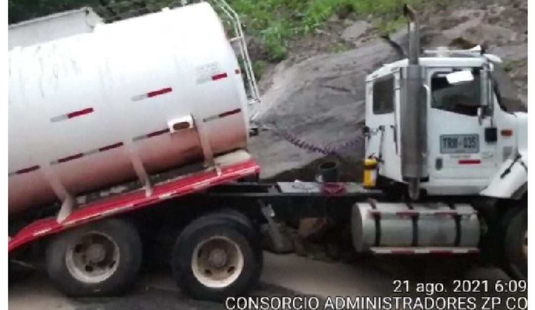 Cierre de la vía Sogamoso - Aguazul. 