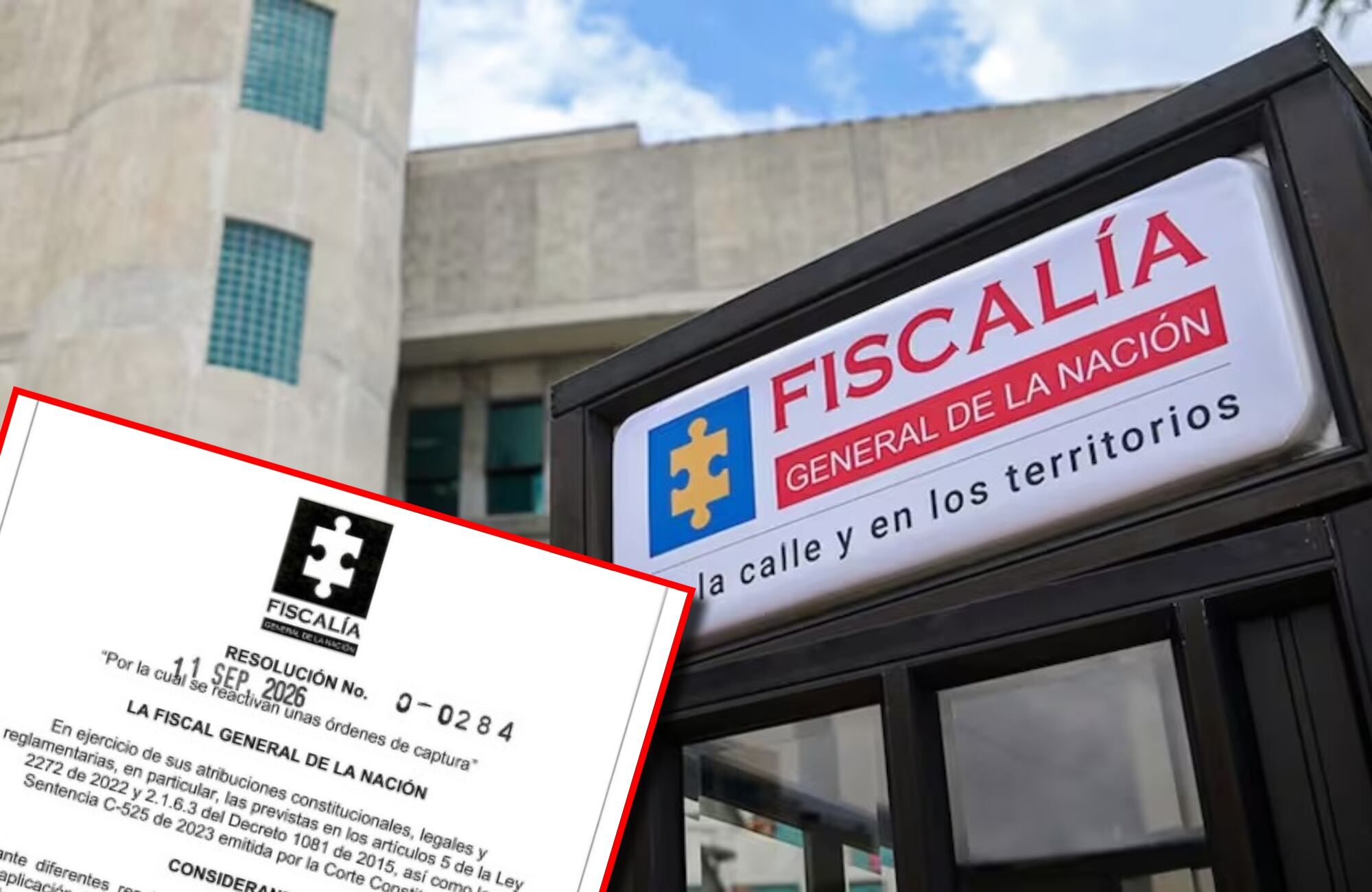 Fiscalía. Fotos: Suministradas