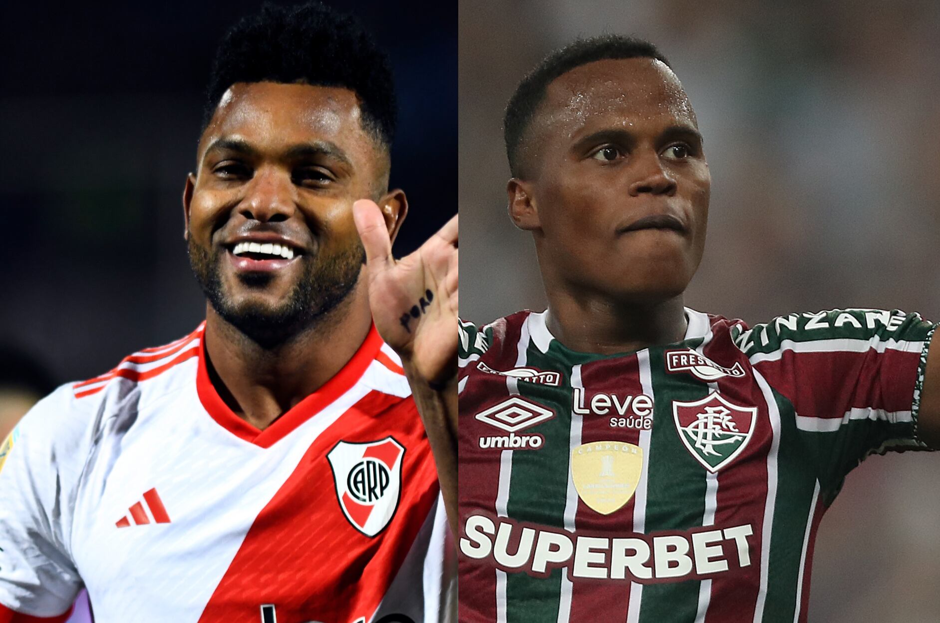 Miguel Borja y Jhon Arias/GettyImages