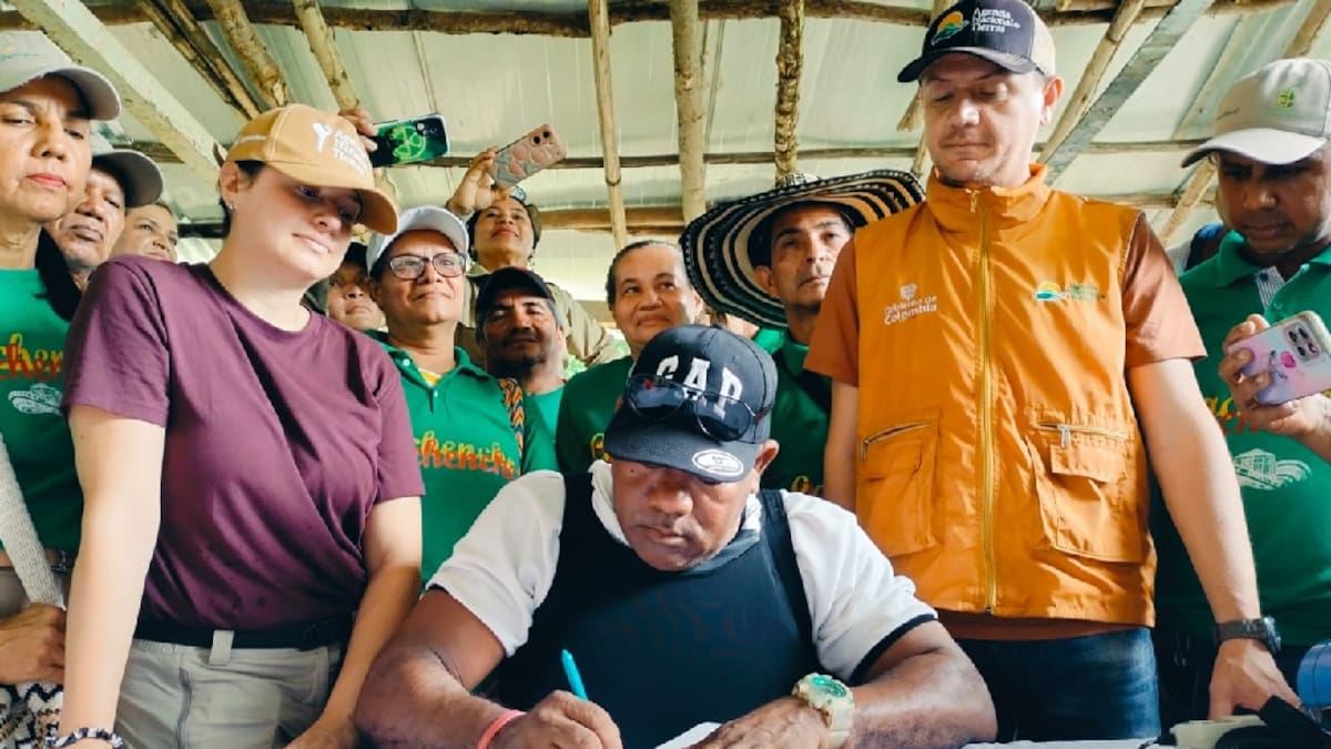 Finca Cachenche en Turbana y 12 predios de casi 2.000 hectáreas, propiedad de campesinos en Bolívar