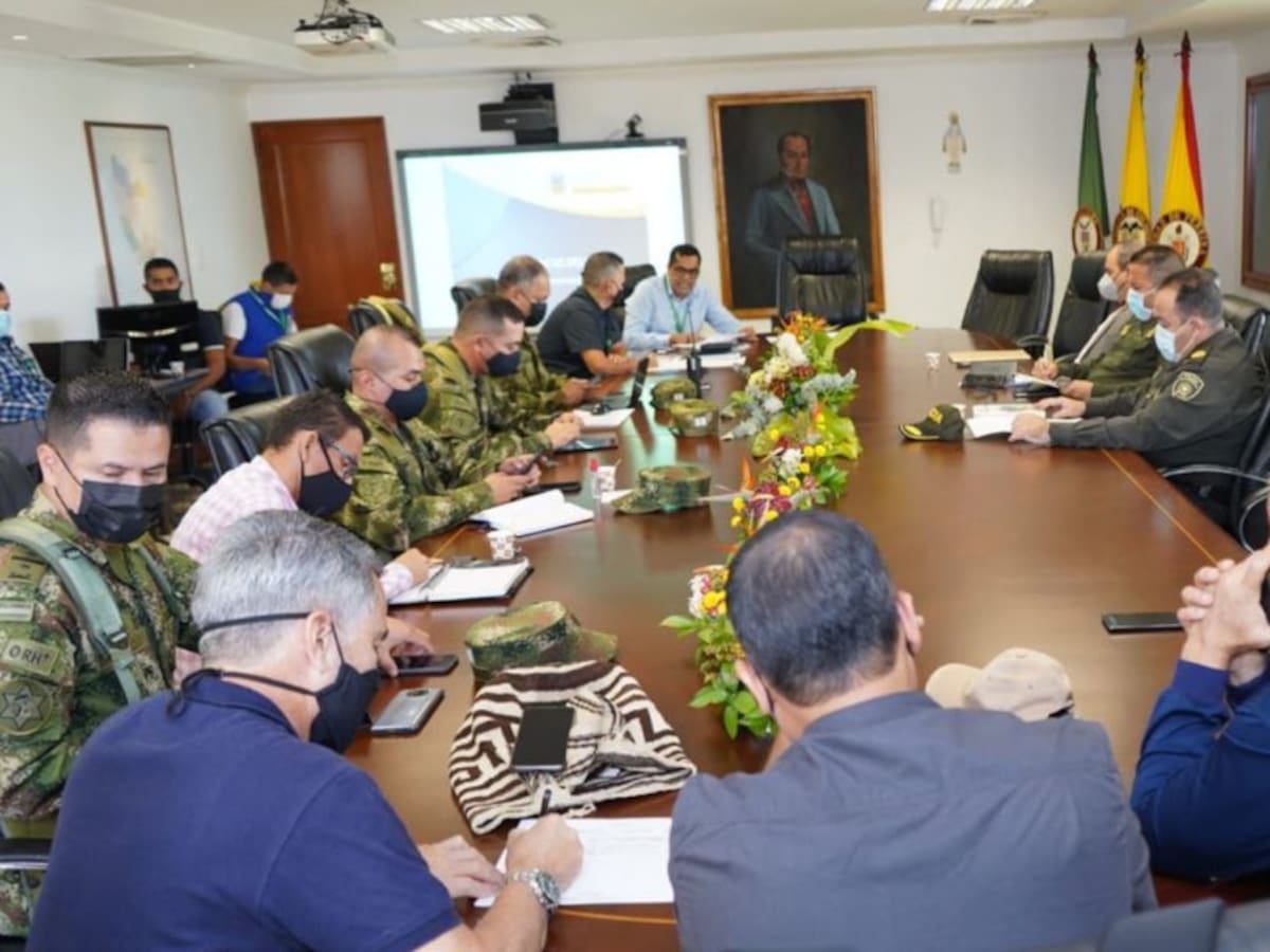 Autoridades de Risaralda se articulan por la seguridad durante diciembre