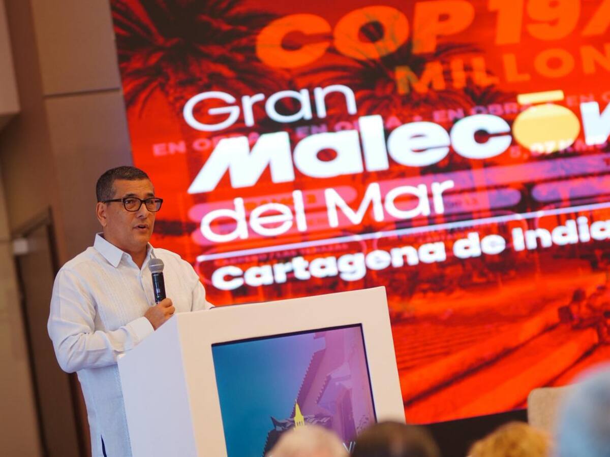 Obras del Distrito de Cartagena generan 5400 empleos por año y 80% de los trabajadores son locales