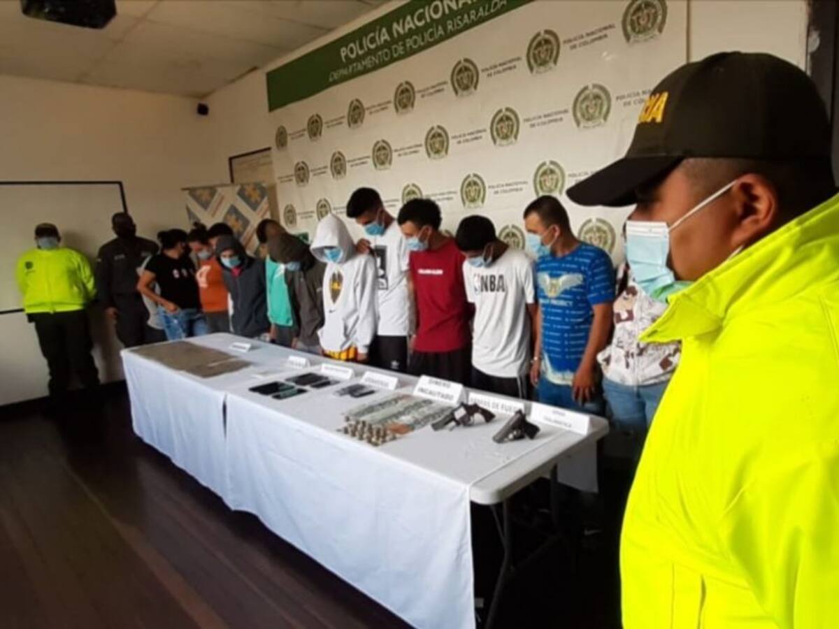 Desmantelan oficina sicarial que operaba en Santa Rosa de Cabal