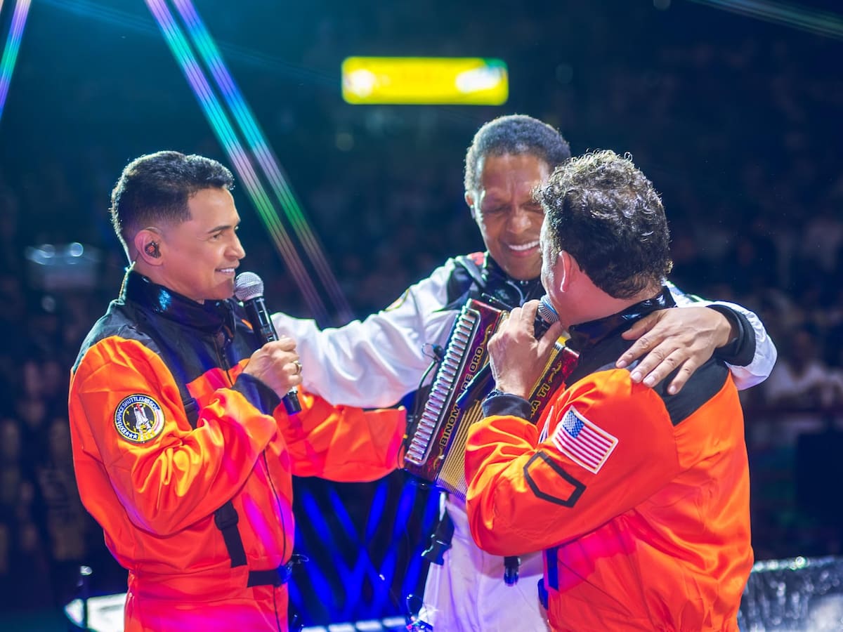Jorge Celedón y El Binomio de Oro: un reencuentro histórico que emocionó al Festival Vallenato