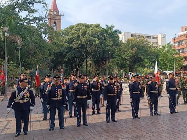 Plaza de banderas del Huila