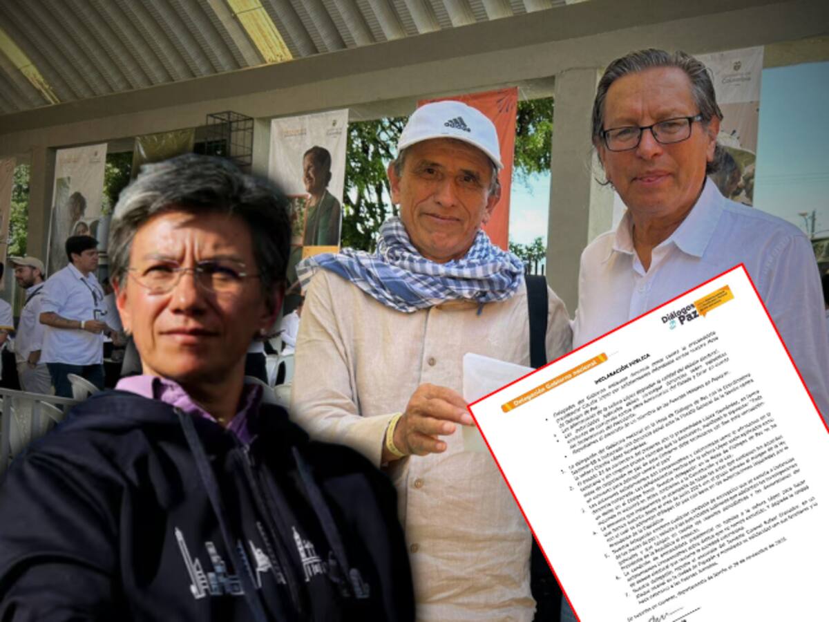 Gobierno denuncia penalmente a Claudia López por señalamientos contra la Mesa de Diálogos de Paz