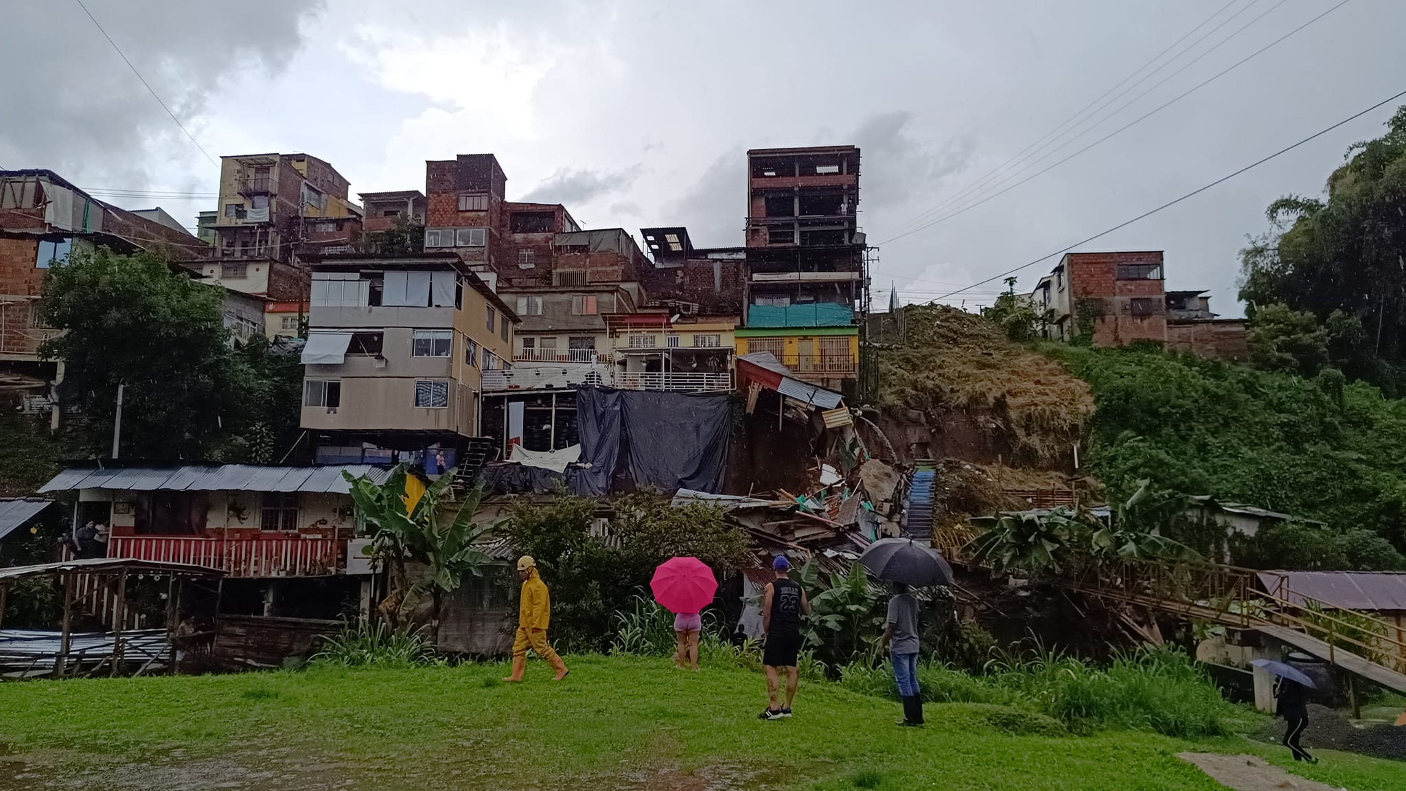 Fotografía suministrada: Cuerpo Voluntarios de Santa Rosa de Cabal
