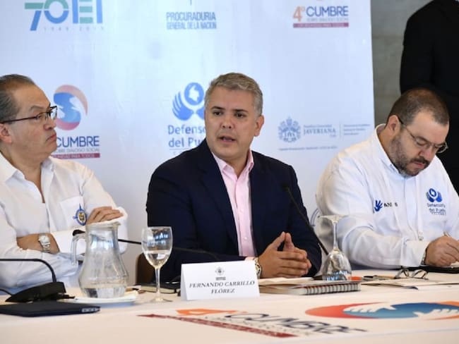 &quot;Colombia es un caso de éxito&quot;: Duque se refiere a informe del PNUD