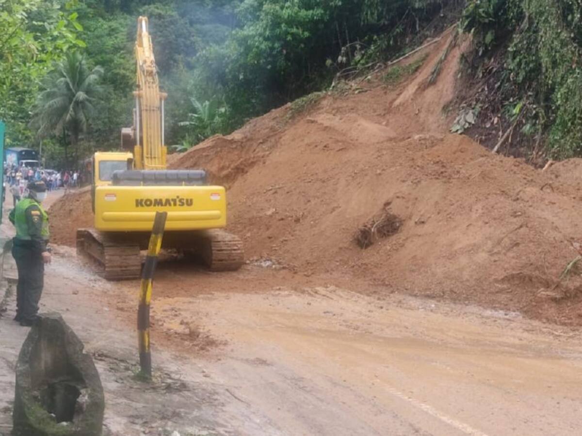 A las 4 de la tarde se dará paso provisional en vía Medellín-Bogotá