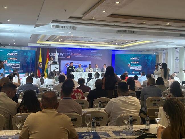 Congreso Nacional de Seguridad 2025. Foto: Caracol Radio.