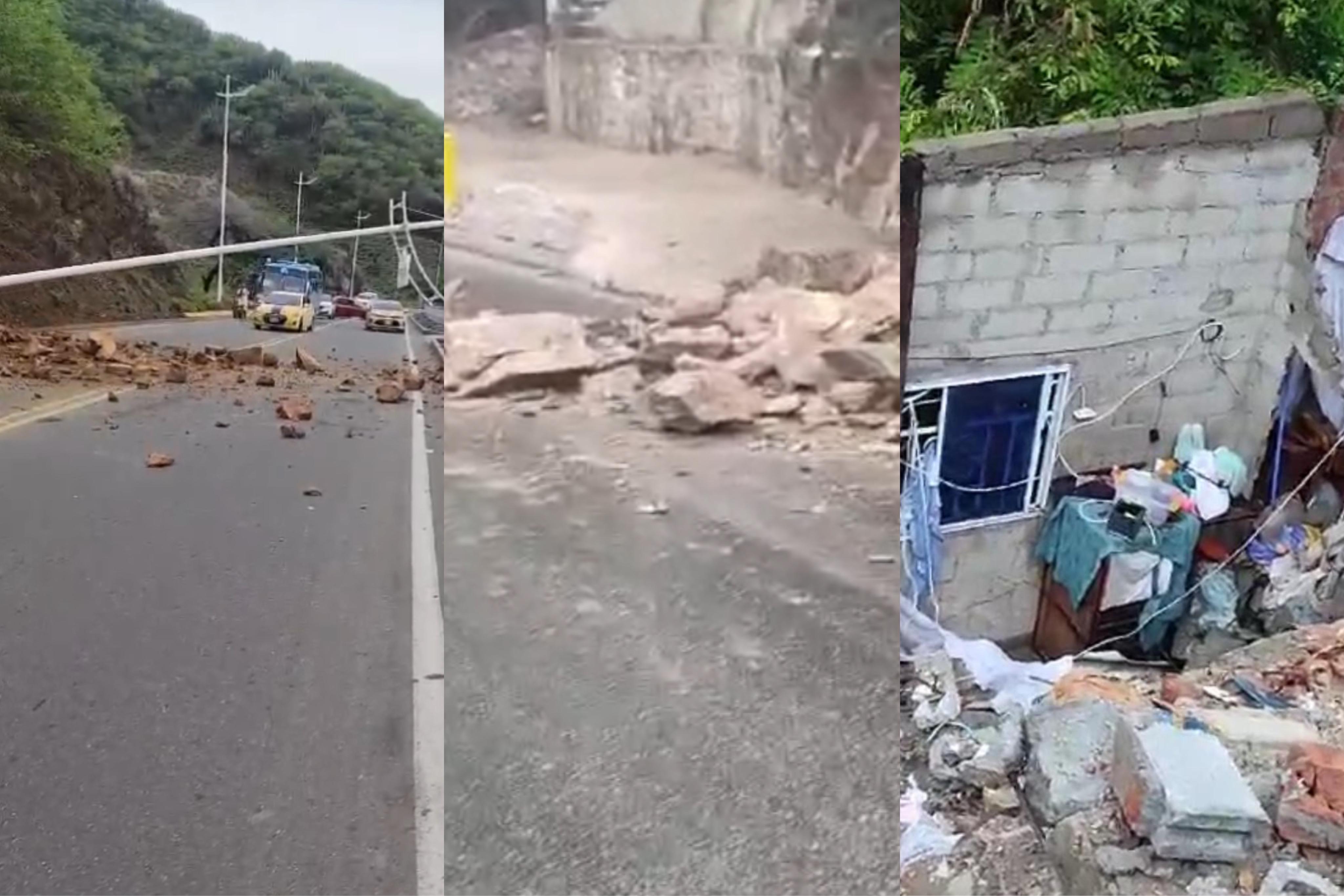 Emergencias por lluvias en Santa Marta