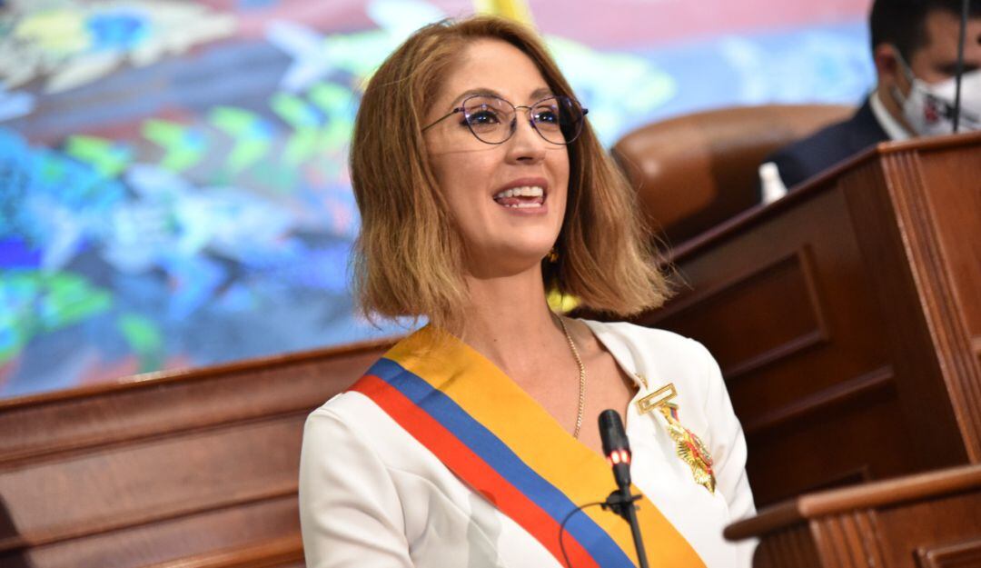 La presidenta de la Cámara de Representantes Jennifer Arias defendió el nombramiento de su coatura de tesis como coordinadora de Control Interno en la corporación