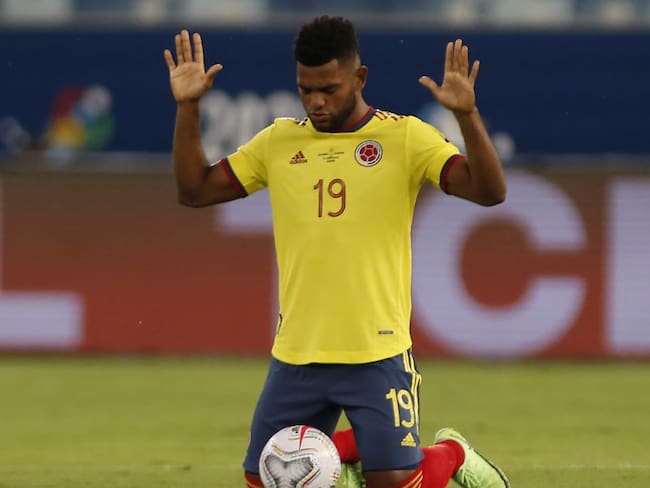 Miguel Ángel Borja, delantero de la Selección Colombia