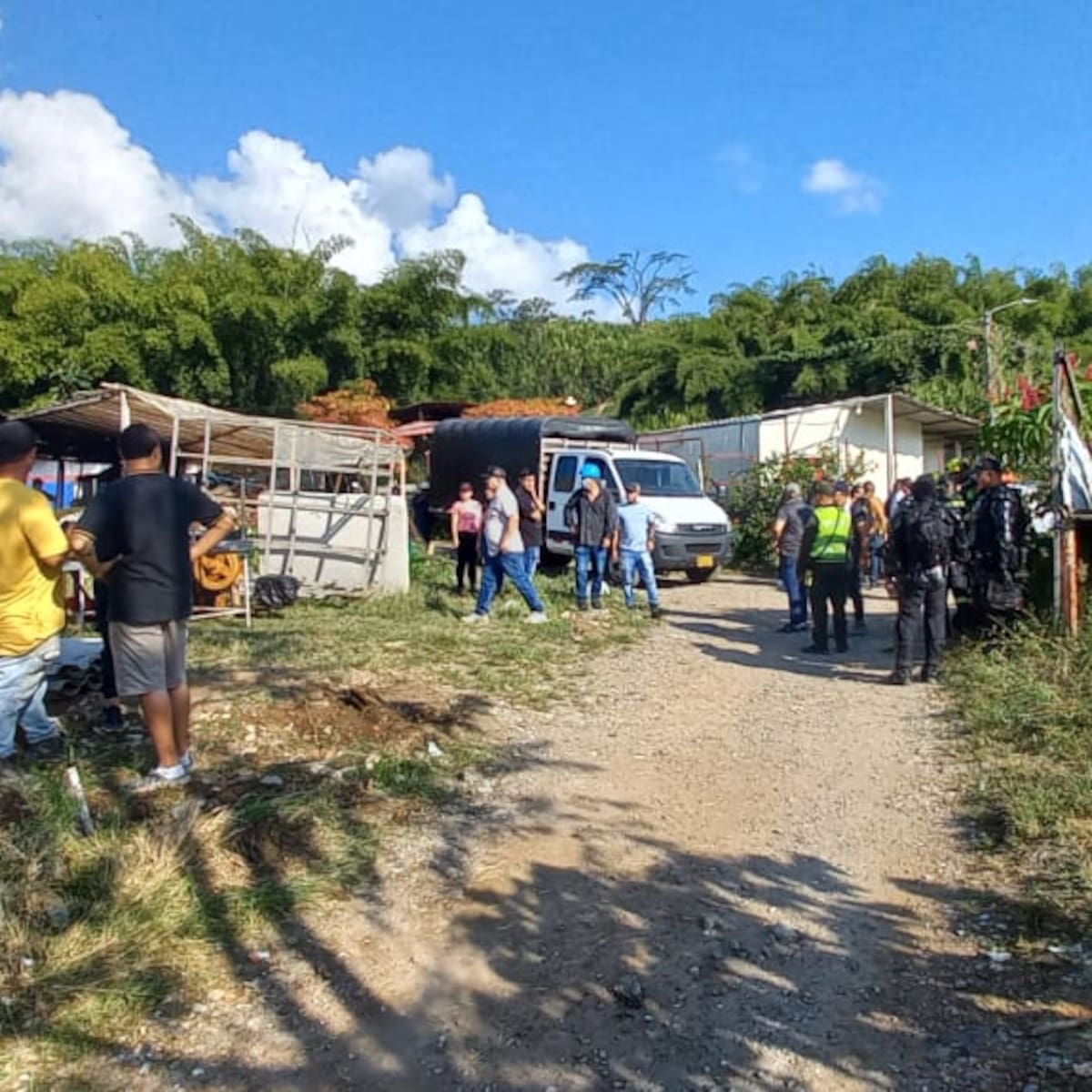 Se suspendió por segunda vez el desalojo de los habitantes de El Bohío en Dosquebradas