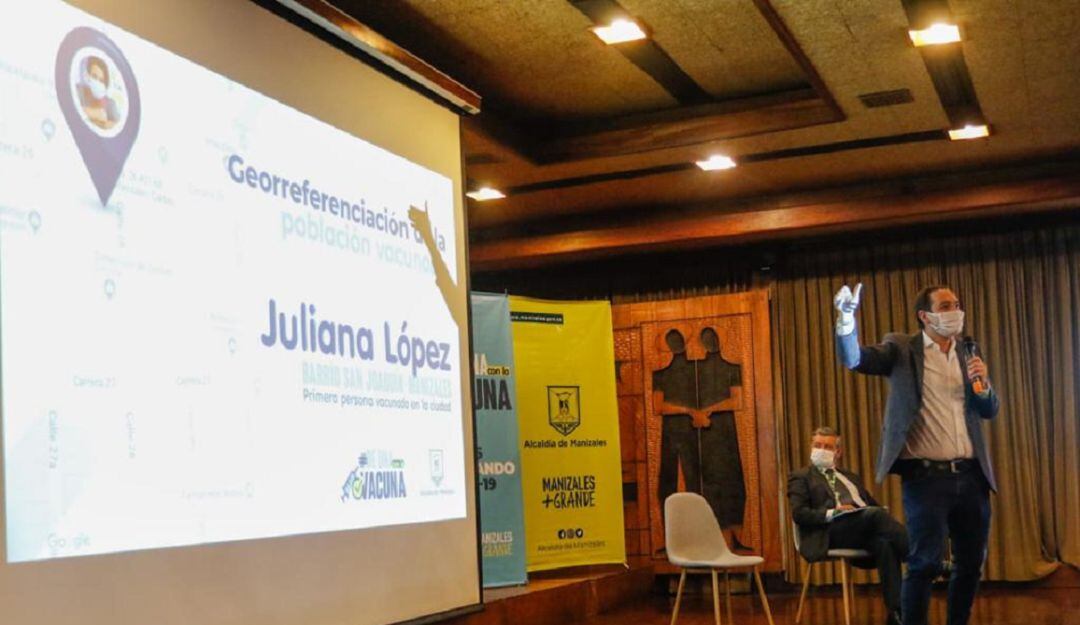 Sistema de georeferenciación en Manizales para el plan de vacunación