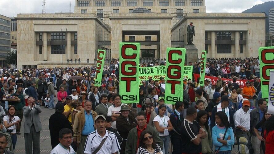 Confederación General del Trabajo anuncia para en 2017. Foto: Colprensa