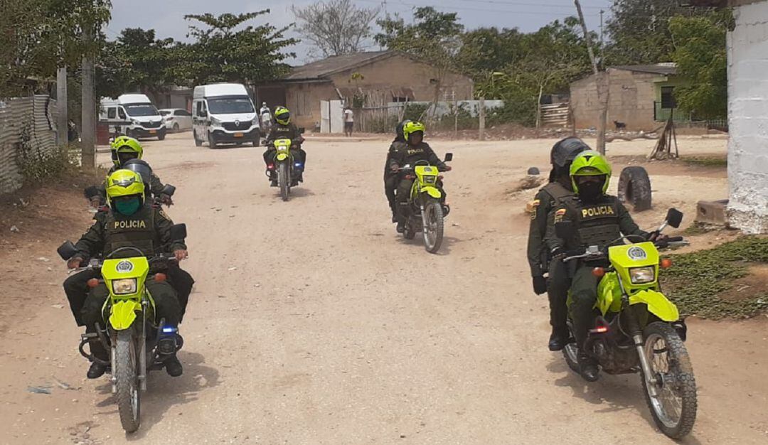 1.100 uniformados de la Policía garantizarán la seguridad en 34 municipios y siete corregimientos durante los comicios