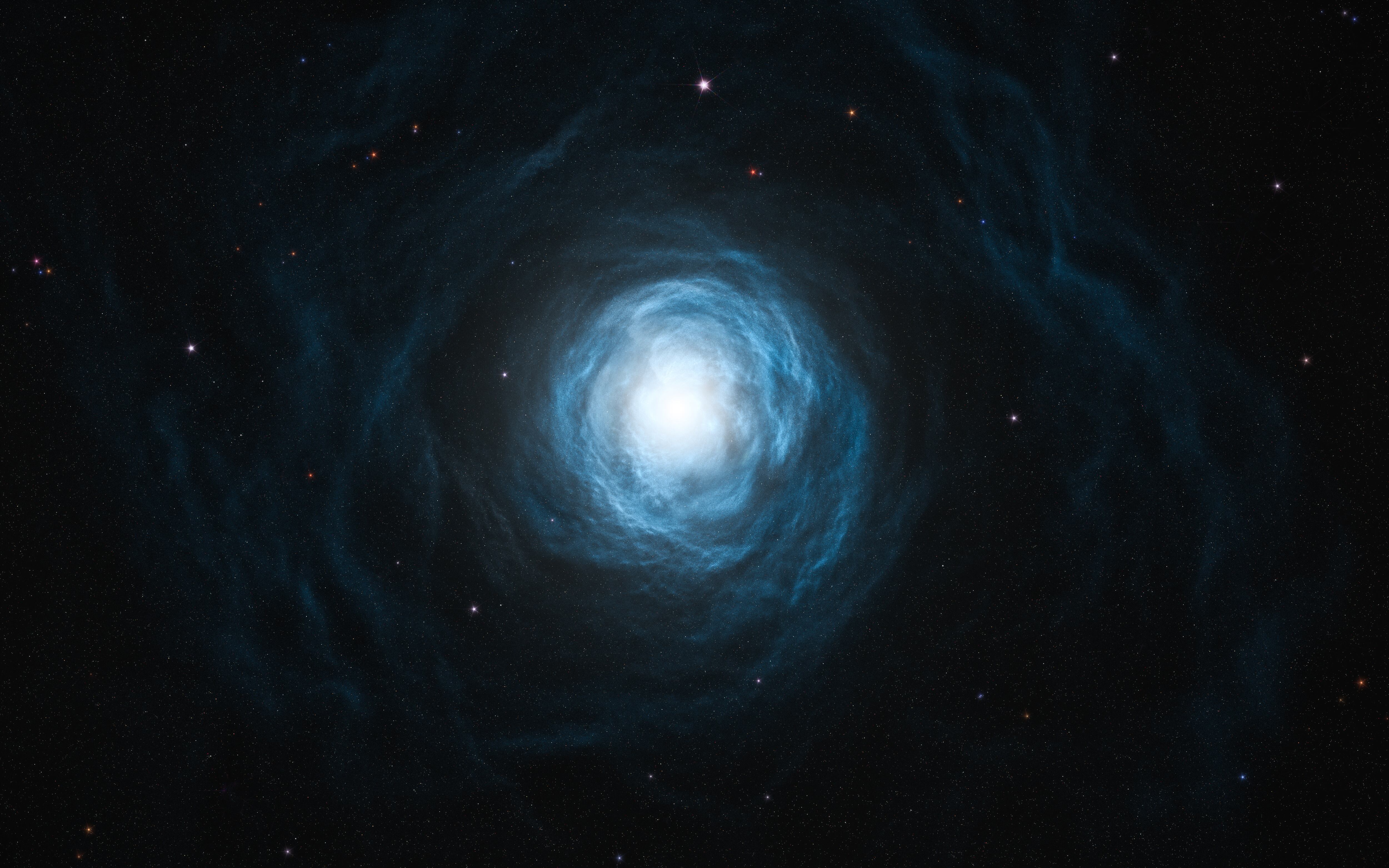 Imagen de referencia de núcleo galáctico. / Foto: Getty Images