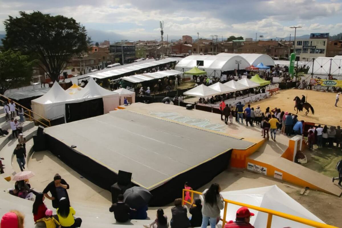 Escenario de la segunda edición de ExpoSoacha 